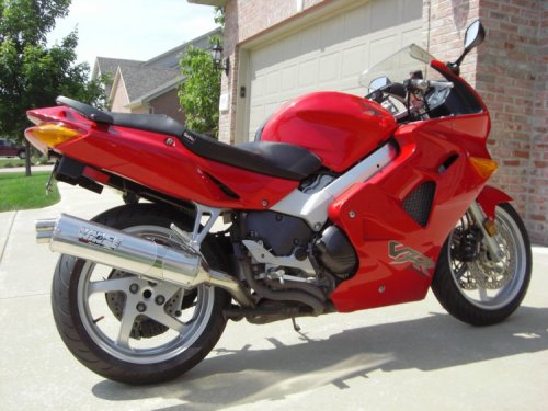 Honda VFR powder coated rims