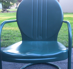 Old Chair after powder coating