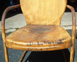 Old Chair before powder coating