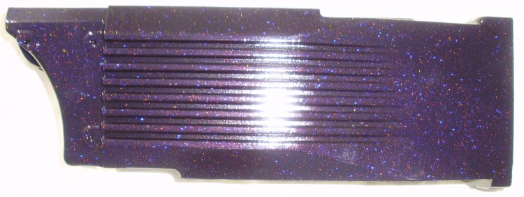 Powder coated Corvette value cover